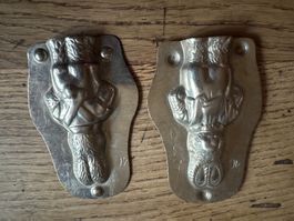 - Ancien moule chocolat lapin schokoladenform 9cm