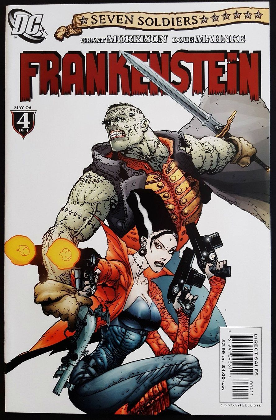Fumetti: SEVEN SOLDIER FRANKENSTEIN COMPLETE 4 PART SERIE DC 2006 – Usato da Lugano venduto da YouWantUS 4