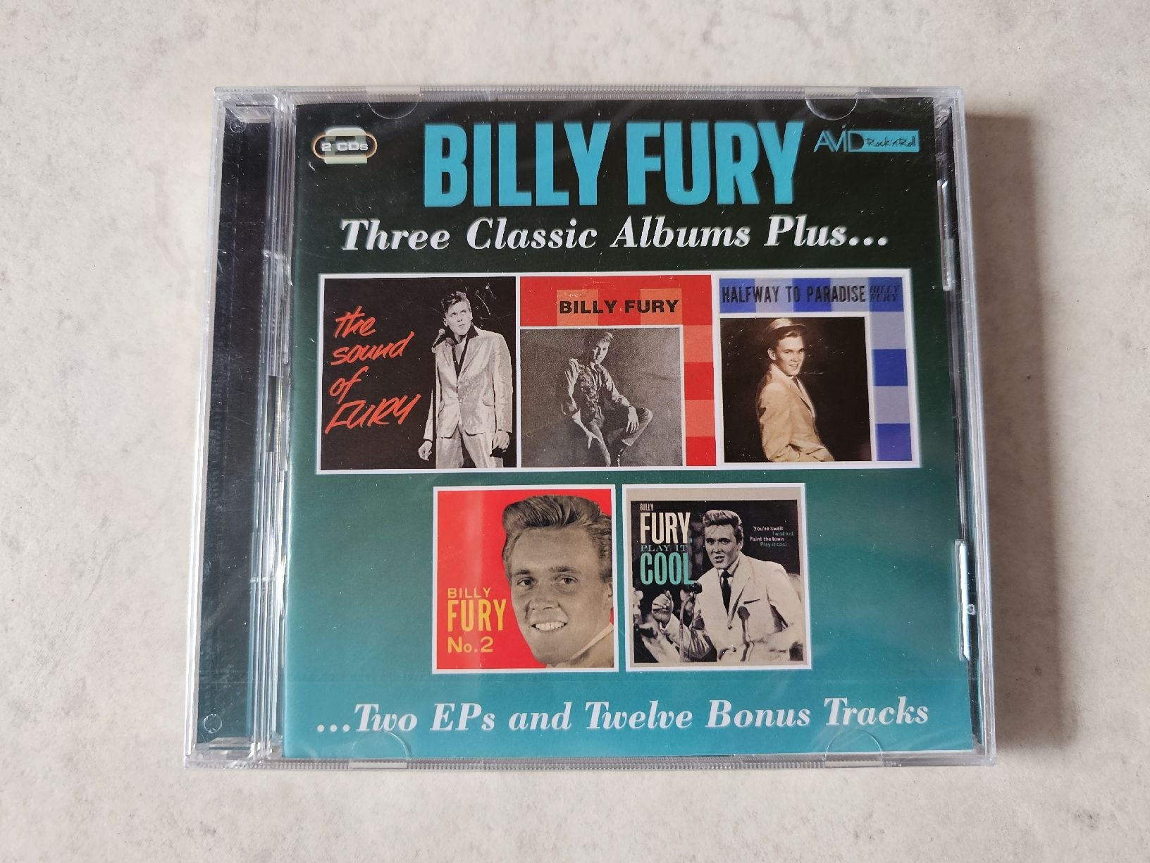 CD: Billy Fury  /  2 CD Set Fabrikneu – Nuovo e nell'imballaggio originale da Schneisingen venduto da backstore24