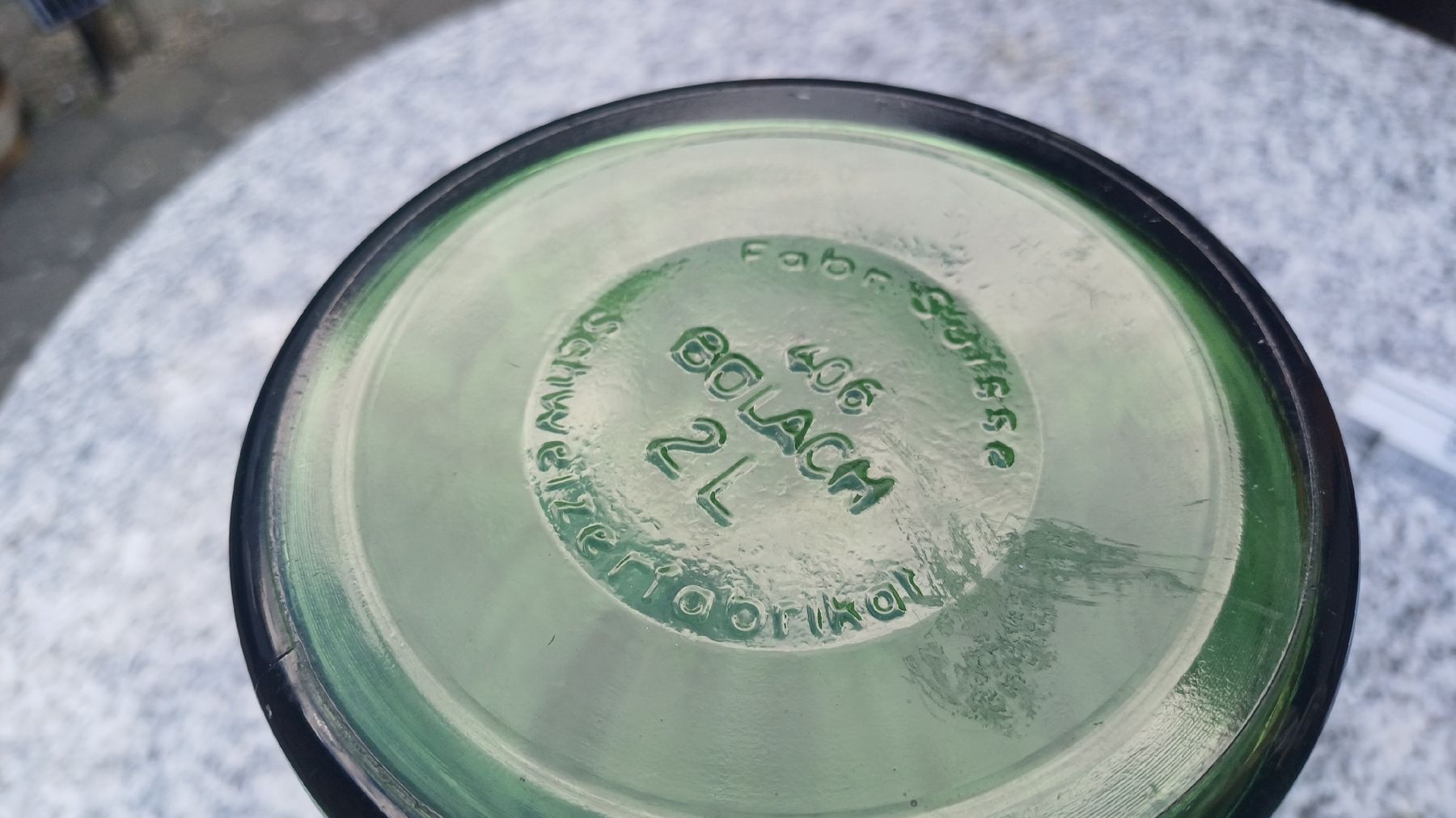 Contenitori & Simili: Bülacher Glas 2 Liter  – Usato da Flawil venduto da Naphtali 7