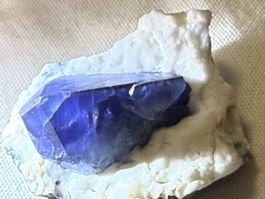 Benitoite Grosser in Matrix echt Rarität
