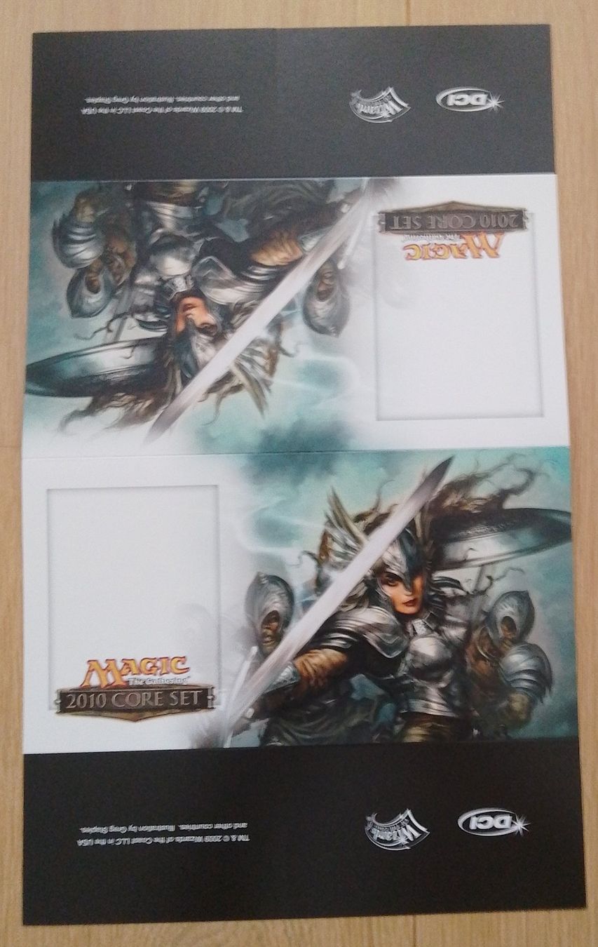 Magic The Gathering Carte collezionabili: Magic the Gathering Tischaufsteller 2010 Core Set – Usato da Wohlen AG venduto da salamanderspielwaren 1
