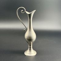 Carafe en étain Italie vintage 95% hauteur 25 cm