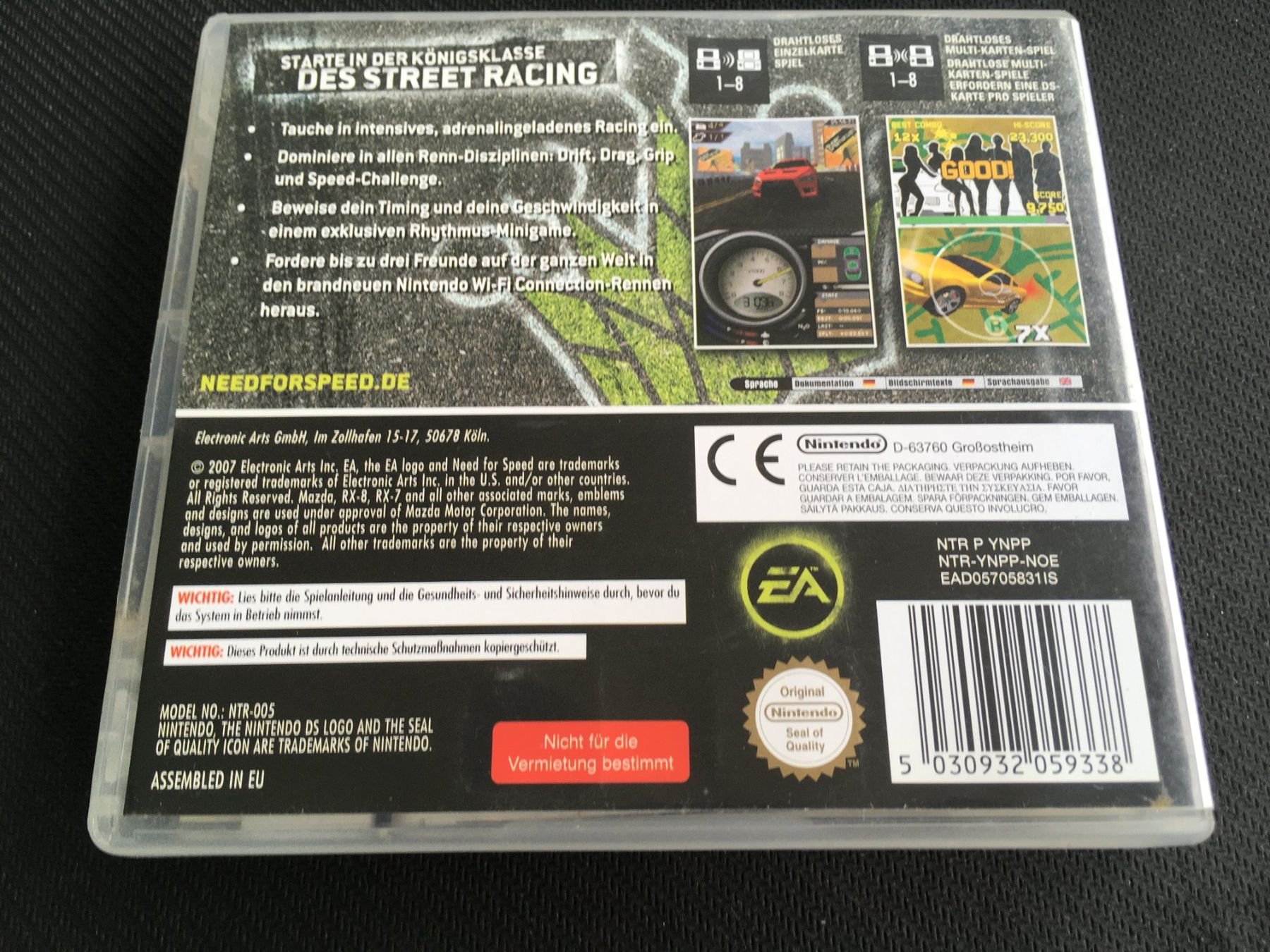 Nintendo Giochi: Need for Speed Pro Street - Nintendo DS – Usato da St.Gallen venduto da sjosjo 1