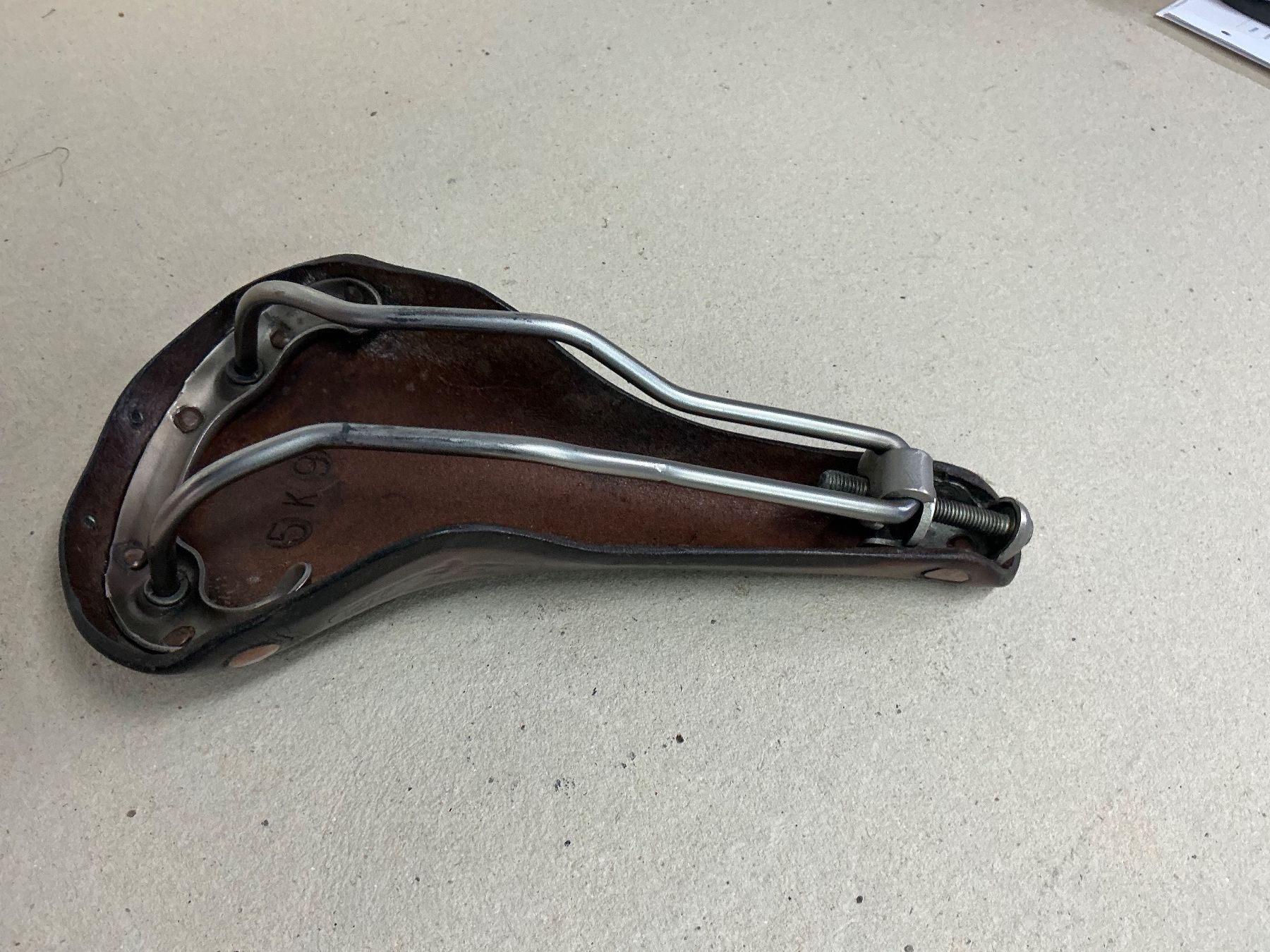 Brooks Ersatzteile: Brooks Sattel, Titangestell – Gebraucht aus Spiez von bartgeier02 2