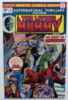 SUPERNATURAL THRILLERS #15 THE LIVING MUMMY LAST ISSUE 1975