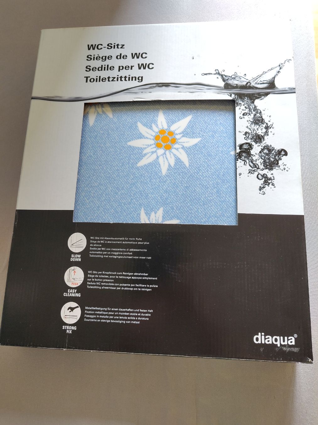 WC: Diaqua Edelweiss WC-Sitz – Neu und originalverpackt aus Büsserach von Bey23 1
