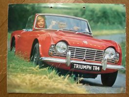 Triumph TR4 Prospekt 1962 1963 1964 brochure original