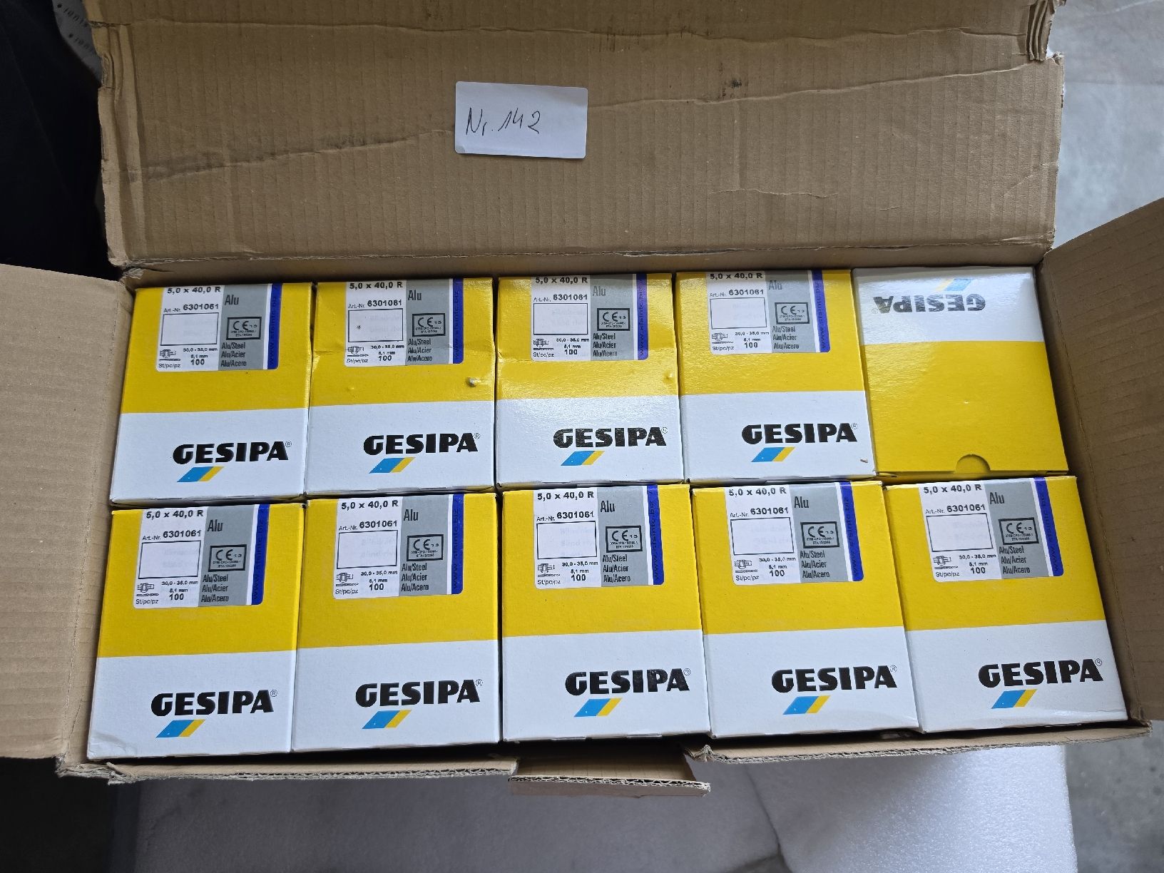 Gesipa Tutti gli attrezzi: GESIPA Nieten  – Usato da WIL SG venduto da Sprin319 1