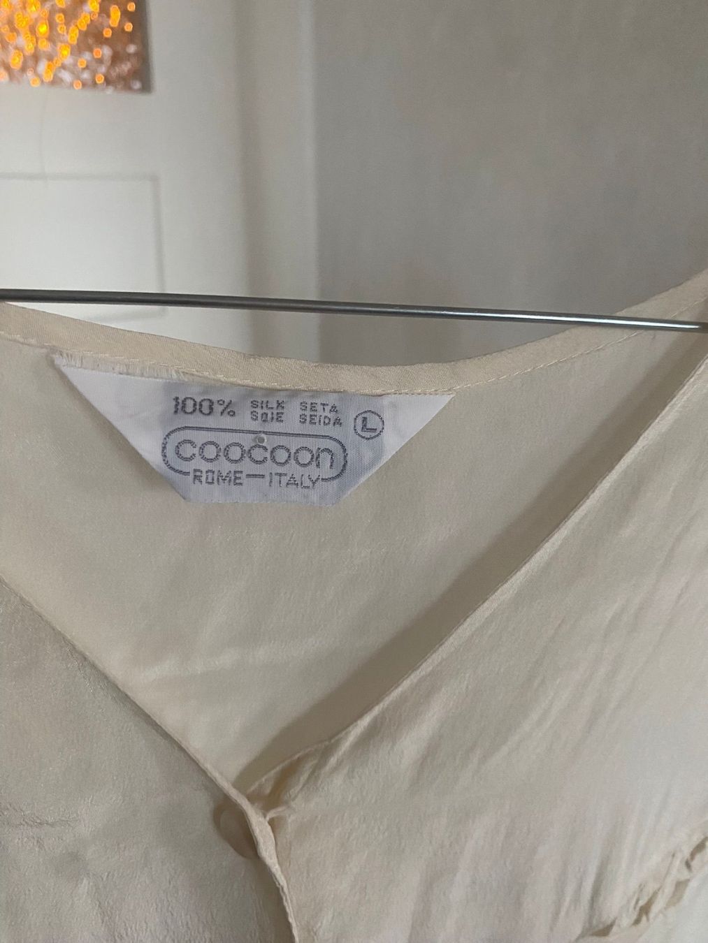Camicette: Vintage Bluse 100% Seide – Usato da Zürich venduto da reg_gzn5 1