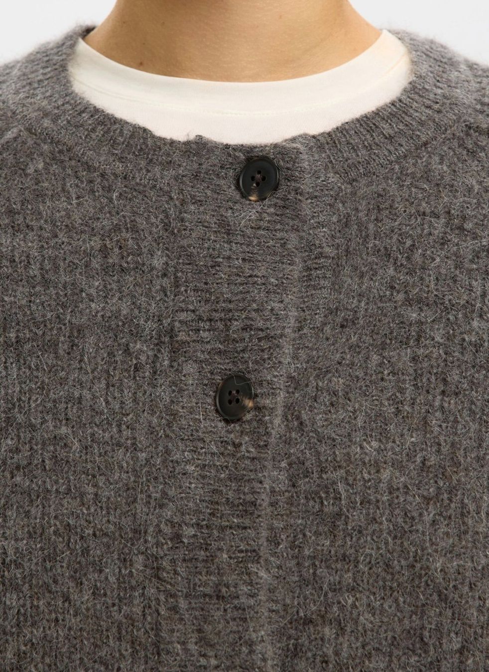 Selected Giacche: NEW Selected SLFLULU Wool Cardigan – Nuovo (secondo la descrizione) da St. Gallen venduto da look-twice 2