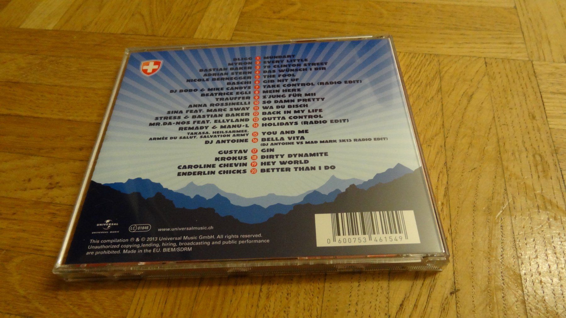 CDs: S'bescht Schwiizer Hits Album wo's git 2013 CD – Gebraucht aus Olten von Disc-Ausverkauf 1