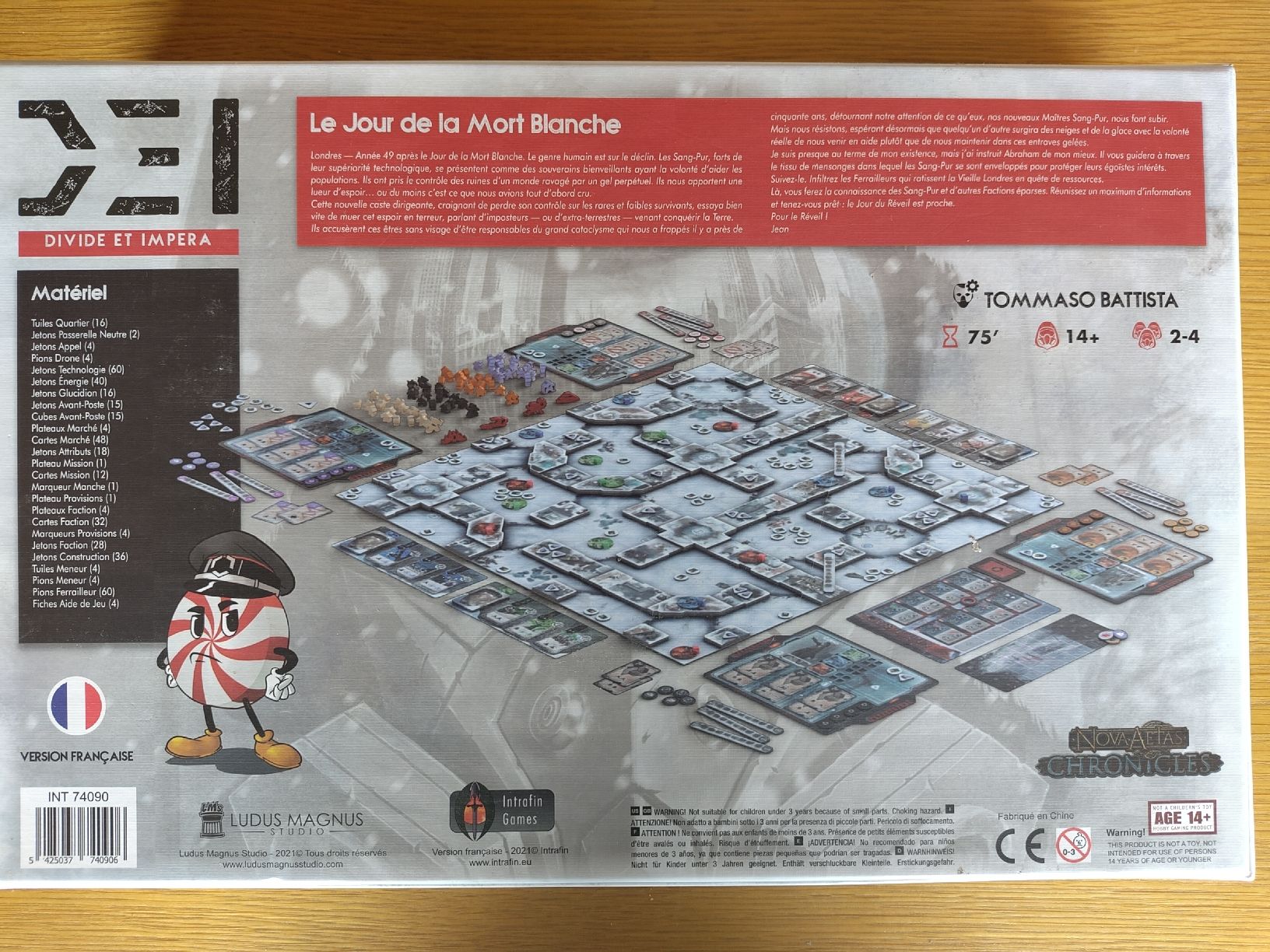 Spiele: Jeu de société "Divide et Impera" – Neu (gemäss Beschreibung) aus Zürich von aurelie.99 1
