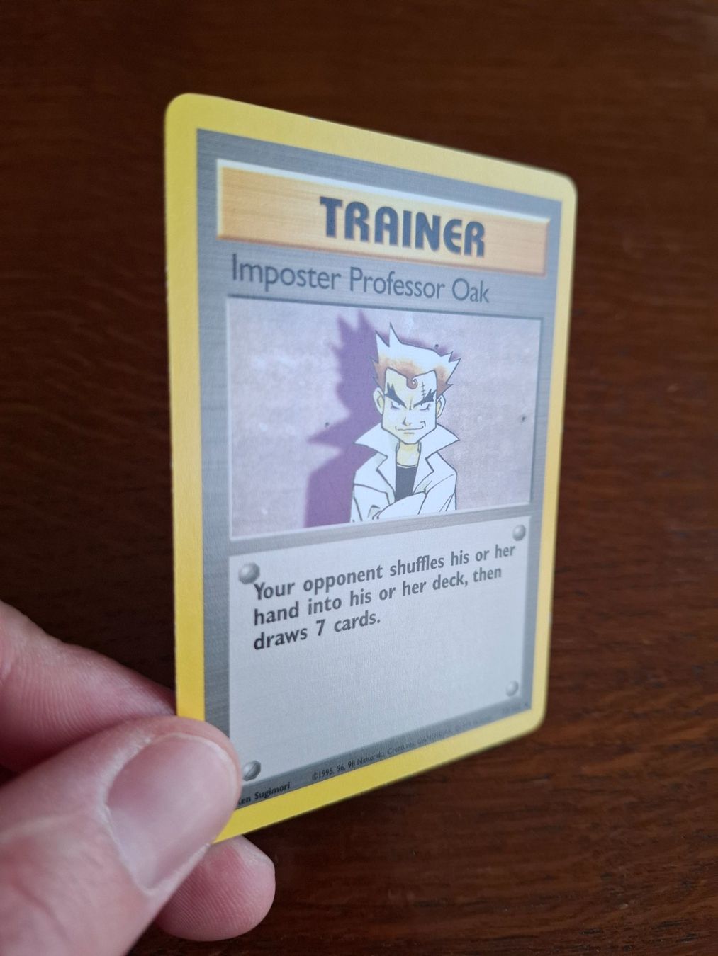 Pokémon Carte collezionabili: Pokemon Imposter Professor Oak Base Set 73/102 – Usato da Giornico venduto da ale_lc8k 2