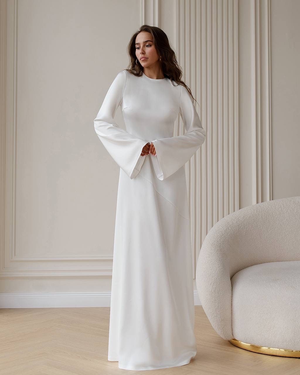 Vestiti: White Maxi Dream Dress with Open Back size: S – Nuovo e nell'imballaggio originale da Zürich venduto da Ms.Me-Fashion 1