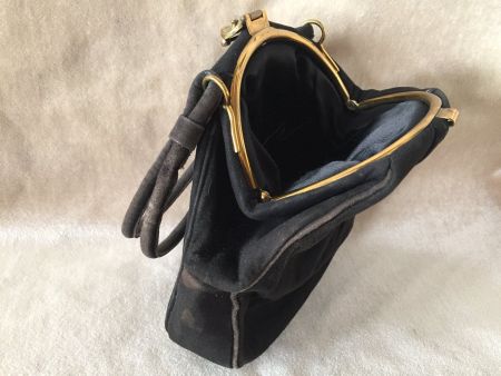 Vintage Kleine Leder Handtasche