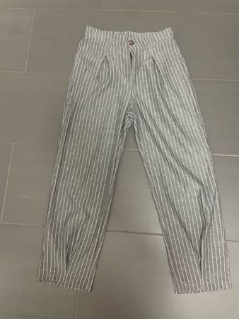 COOLE NADELSTREIFEN SCHLUPFHOSE