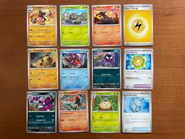 Pokemon 12er Karten Set (Versand gratis)