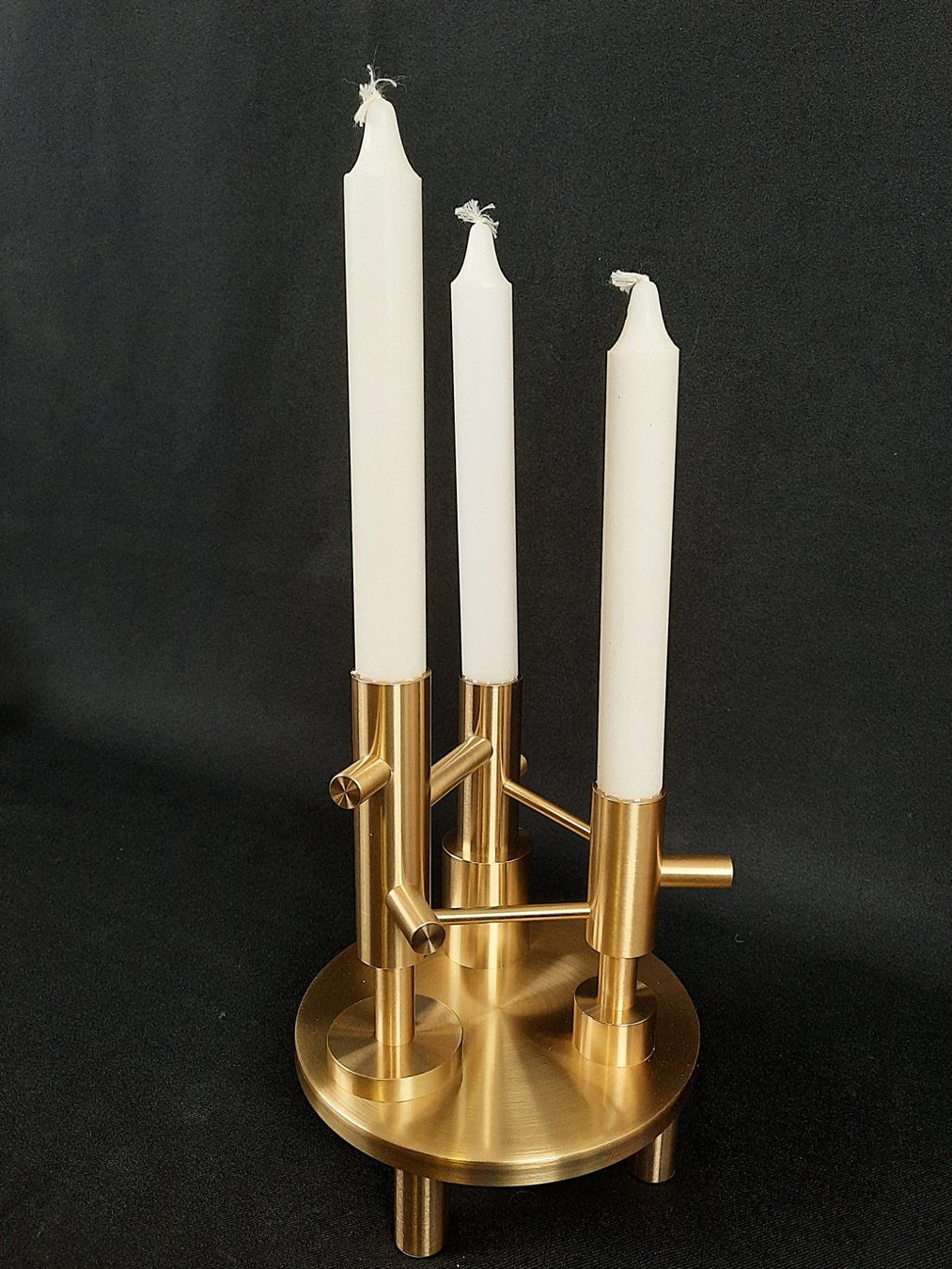 Fritz Hansen Portacandele: FRITZ HANSEN Kerzenständer JH10 Messing – Nuovo (secondo la descrizione) da Beinwil am See venduto da Restwert_Beinwil 3