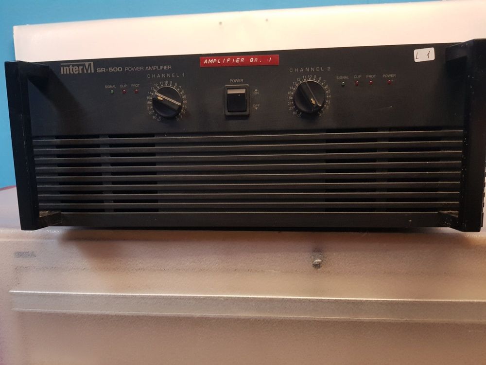 InterM SR-500 Vertärker (Gebraucht) in Grenchen für CHF 90 – nur ...