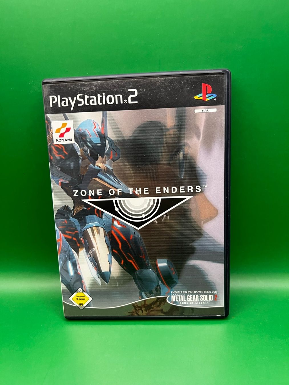 Jeu PS2 Zone Of The Enders - MGS 2 Inclus - Version PAL FR Avec Notice - Très Bon état