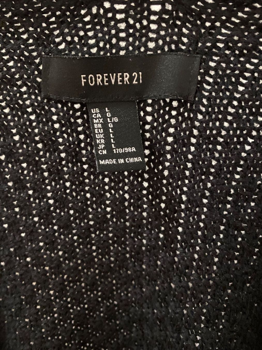 Giacche: Forever21 Cardigan kurzarm schwarz Gr. L – Usato da Pratteln venduto da a23_j2gs 9