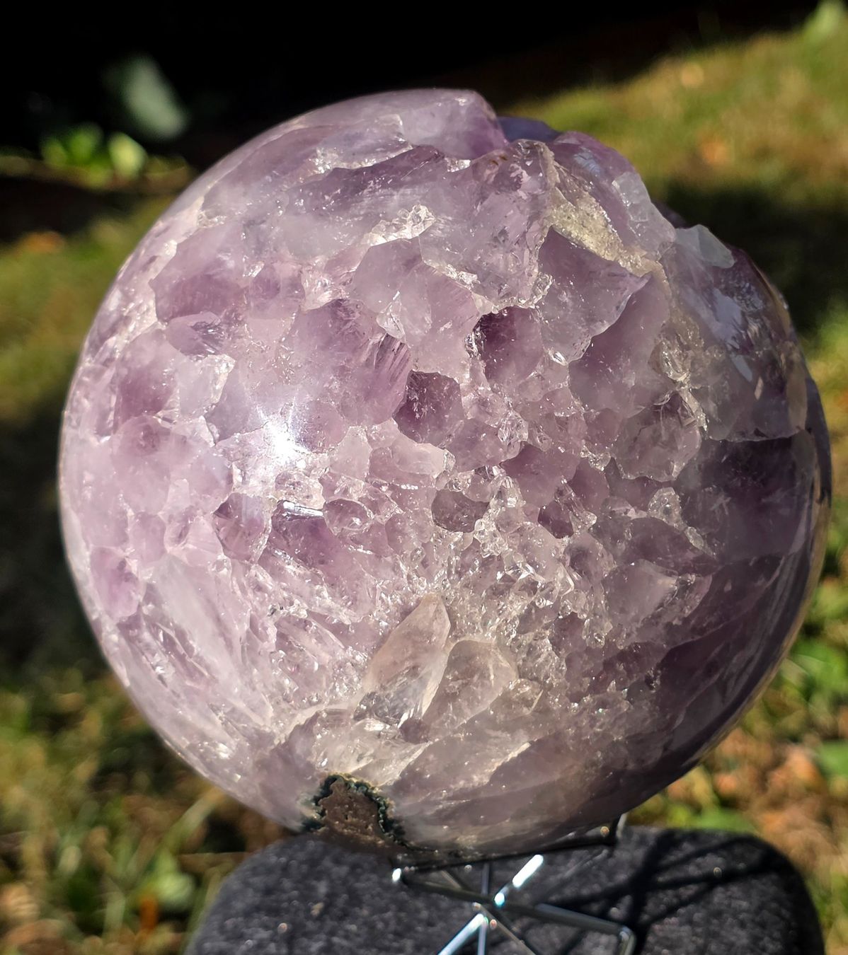 Mineralien & Heilsteine: 💜🔮 Amethyst Drusenkugel TOP – Neu und originalverpackt aus Matzingen von Shay_Crystalz 3