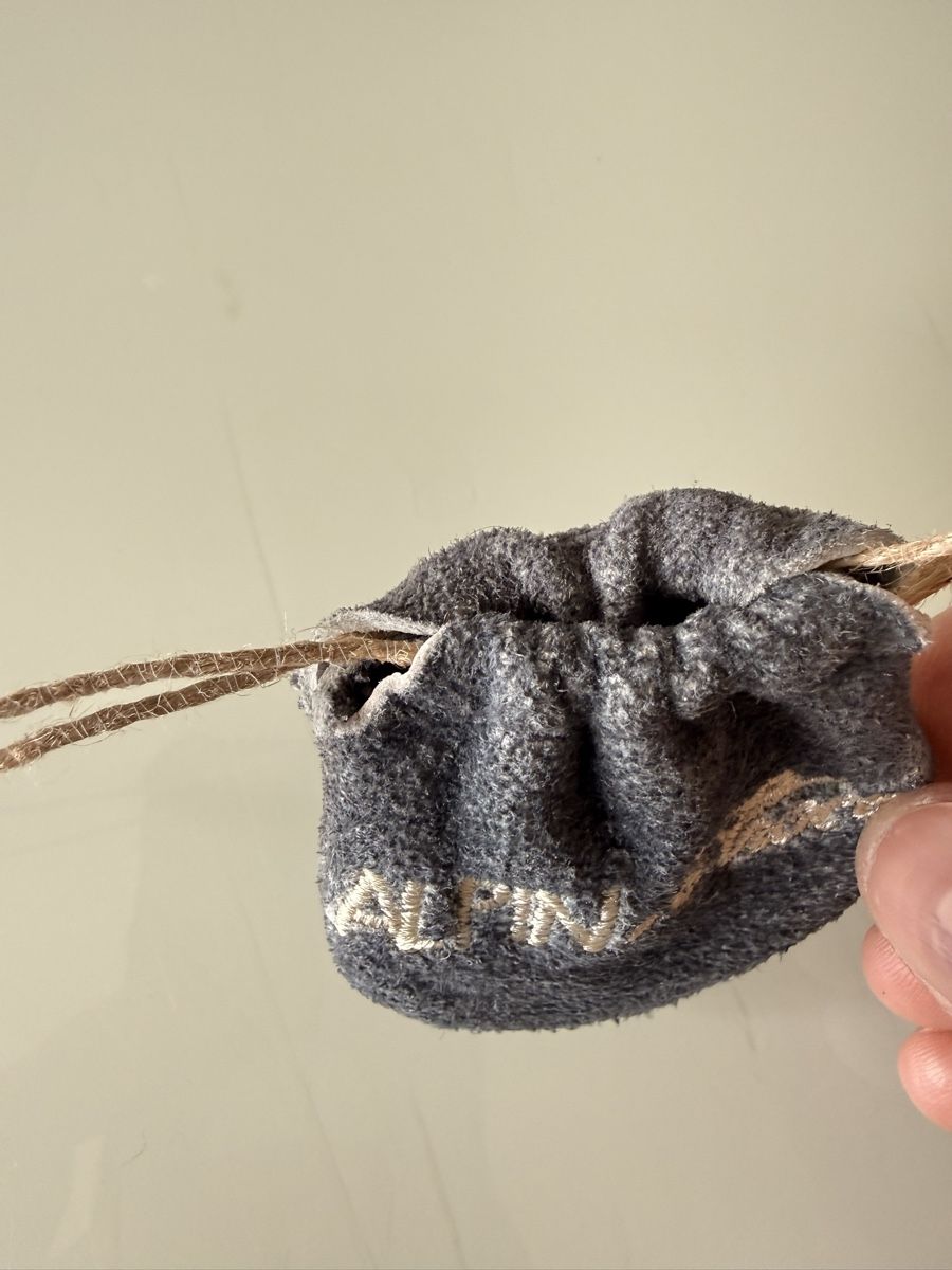 Taschen: Alpin de luxe Loacker Mini-Sack Beutel Grau Münz Behälter – Neu (gemäss Beschreibung) aus Sursee von Betlaze 4