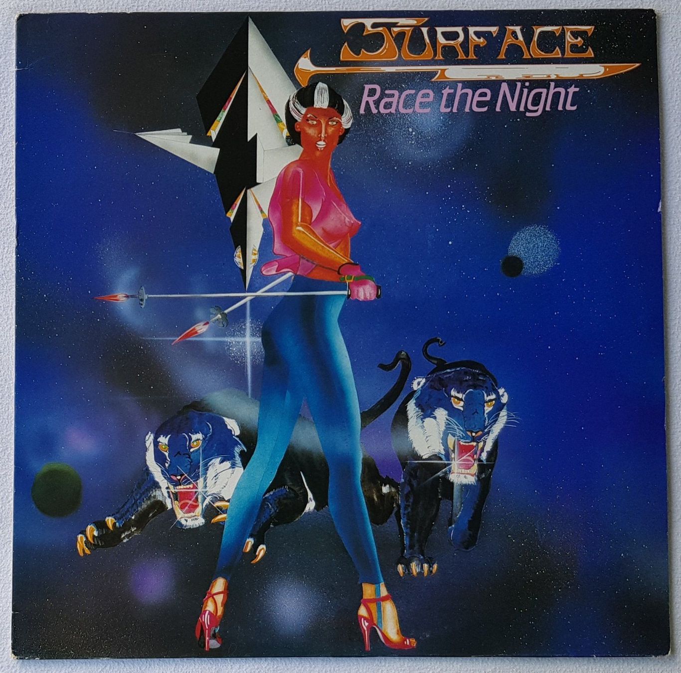 Schallplatten: Surface – Race The Night - LP - 1986 - First Press – Gebraucht aus Uster von Zardodel