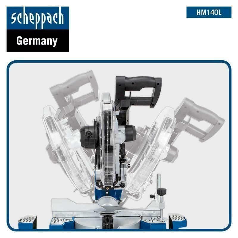 Scheppach Scies: SCHEPPACH HM140L Kapp- Gehrungssäge – Neuf avec emballage d'origine à Bottighofen par zaap 2