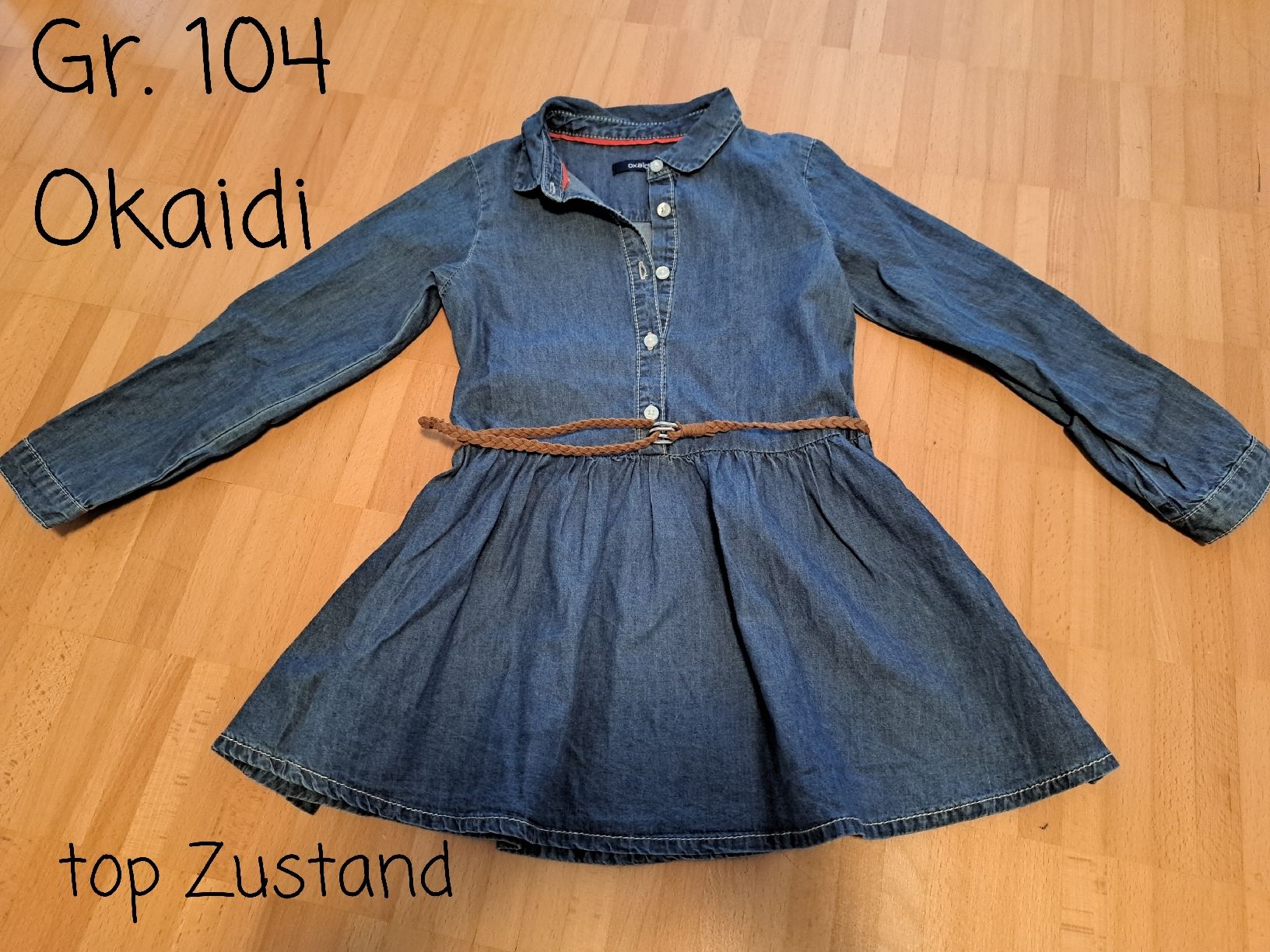 Okaidi Kleider & Röcke: Kleid, Okaidi, Gr.104, top Zustand  – Gebraucht aus Suhr von Nessie88