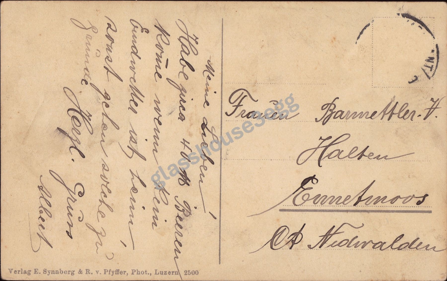 Cartoline postali: AK Bristen mit Oberalpstock – Usato da Eggersriet venduto da glasshouse3egg 1
