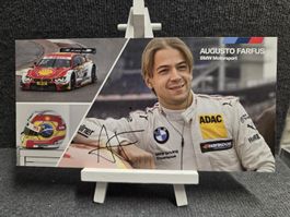 DTM  Karte Orginal Signiert von Augusto Farfus