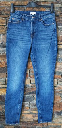 Jeans H&M Gr. 38 blau Damen skinny