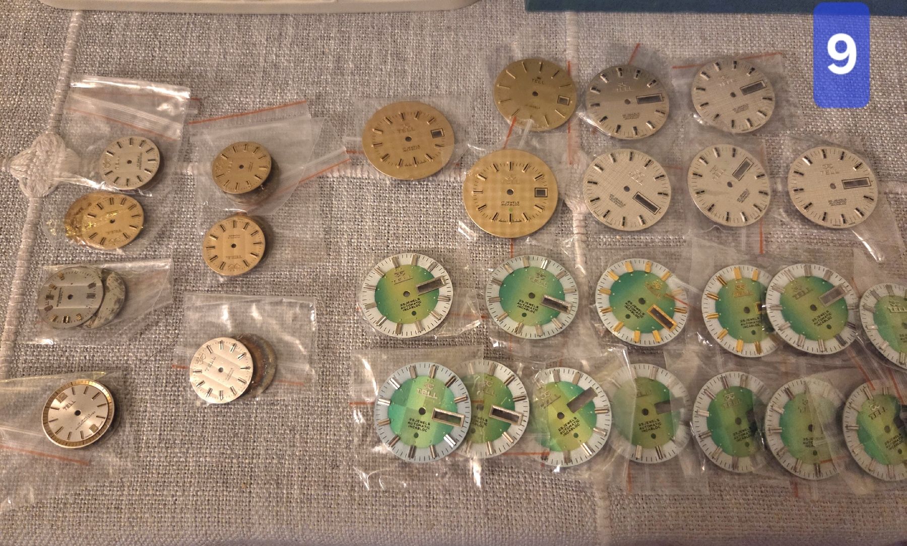 Orologi: lot de 39 cadrans divers – Usato da la Chaux-de-Fonds venduto da Firenze6 1