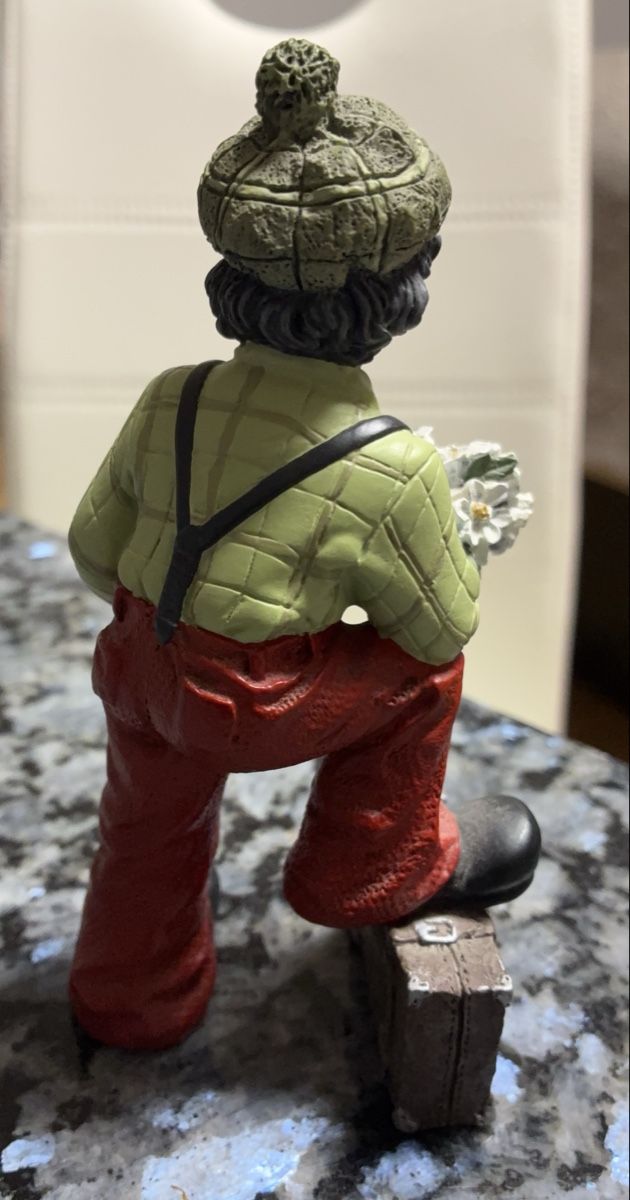 Statuette: Gilde Clown Blumenstrauss – Usato da Küssnacht am Rigi venduto da Suchenfinden 2