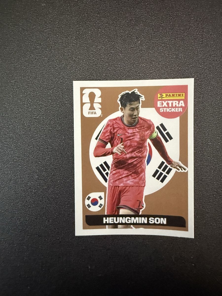Panini Sammelbilder & Trading cards: Panini FIFA World Cup Heungmin Son Sticker – Neu und originalverpackt aus Maienfeld von Marija123
