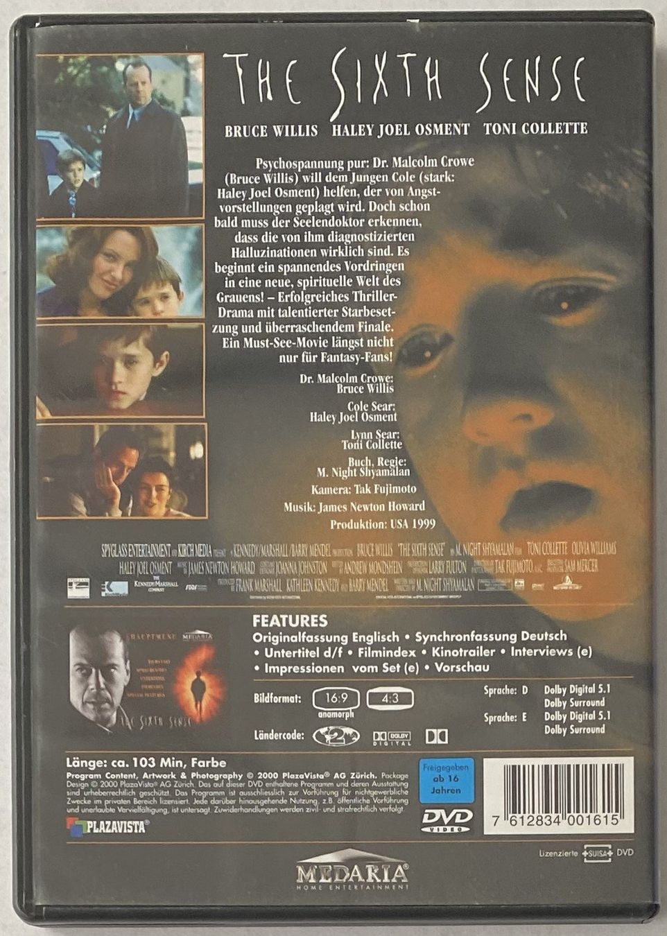 Tutti i DVDs: The Sixth Sense – Usato da Flums venduto da Asquillo 1