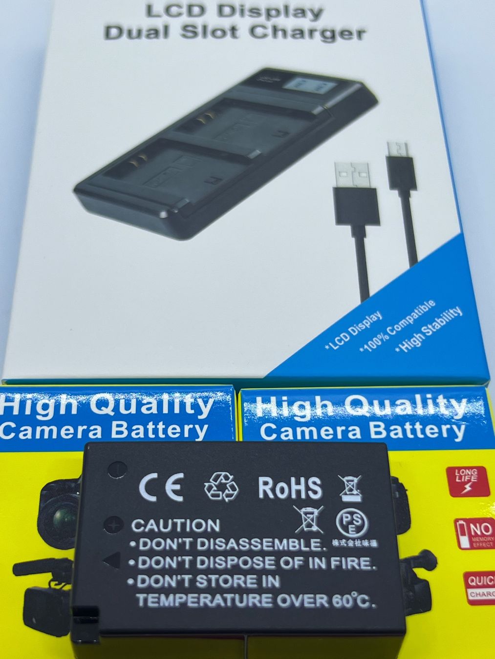 Altri Accessori: LP-E17 Ladegerät mit zwei Akkus – Nuovo e nell'imballaggio originale da schellenberg venduto da freefostore 1