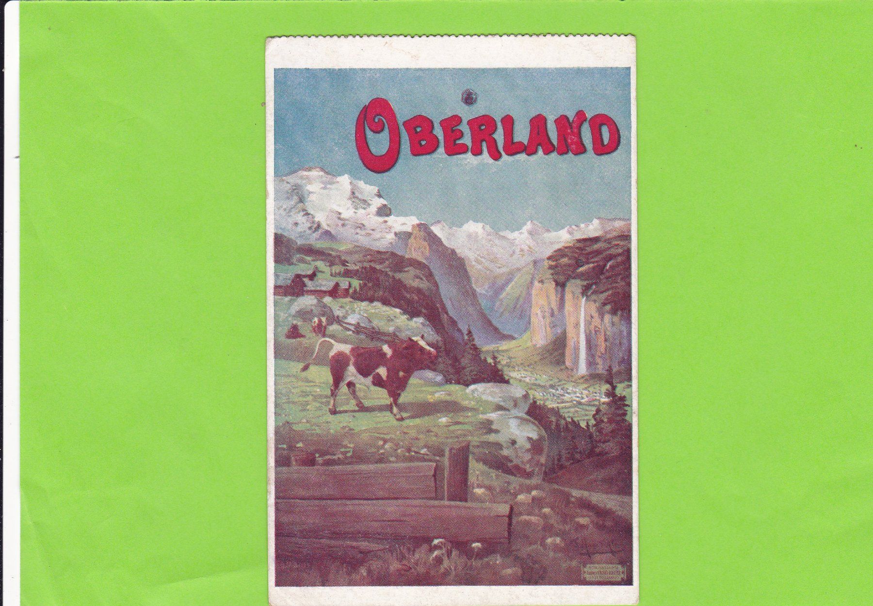 Cartoline postali: Oberland – Usato da St. Peterzell venduto da neckertal