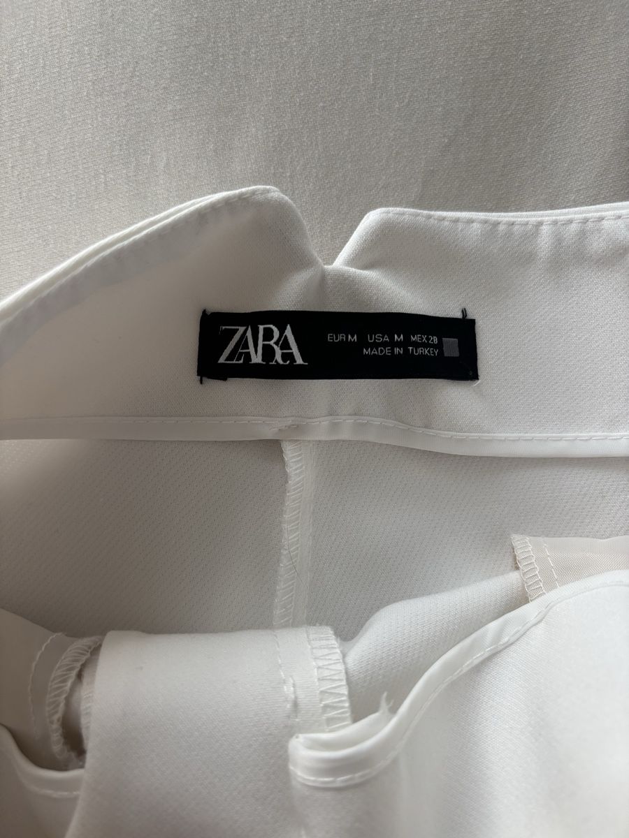 Zara Pantaloni: ZARA Hose Weiss Gr M Sommer Mode – Nuovo (secondo la descrizione) da Arbon venduto da Viktoriaa 2