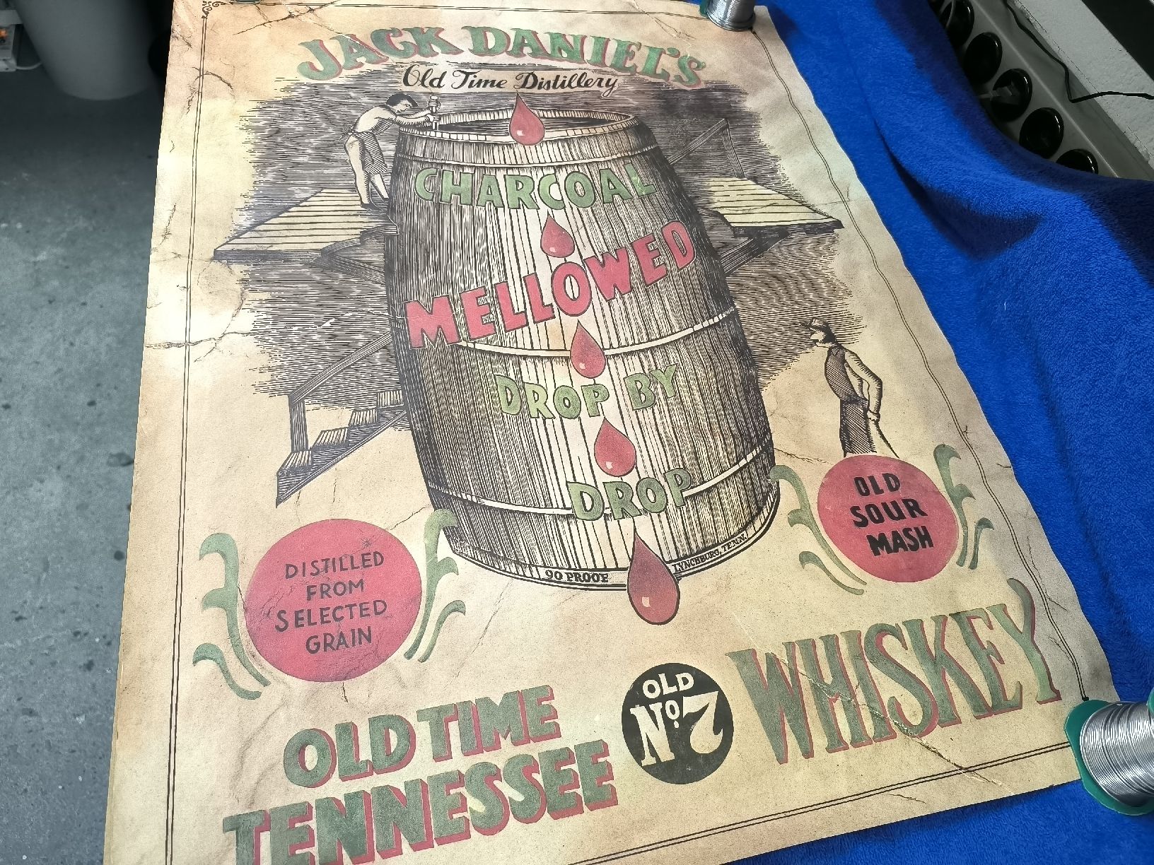 Poster & Bilder: Jack Daniel's Poster - Vintage Stil Deko Bar Cafe – Neu (gemäss Beschreibung) aus Oberwil b. Zug von Gto469 1