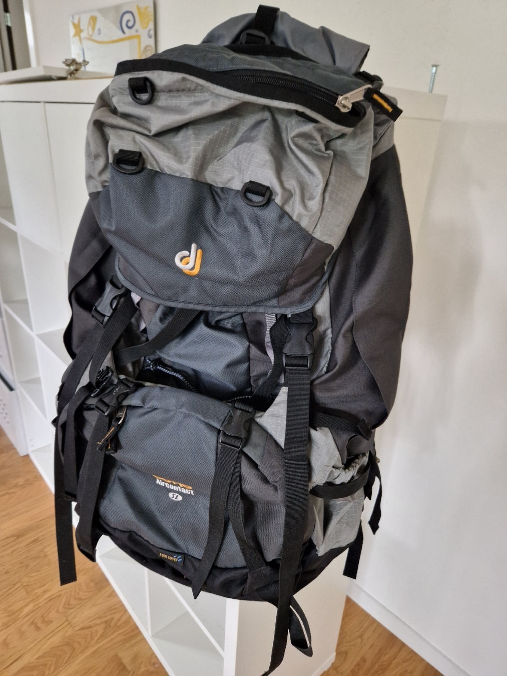 Deuter Zaini: Deuter Aircontact 45+5 Wanderrucksack – Usato da Binningen venduto da tob_p2fn