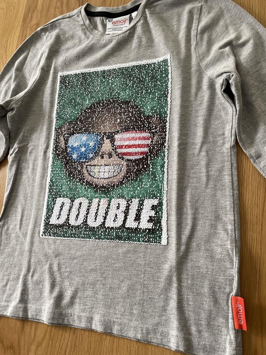 C&A Camicie, T-shirt & Polo: Langarmshirt Emoji 146/152 – Usato da Binningen venduto da Viriatus 1