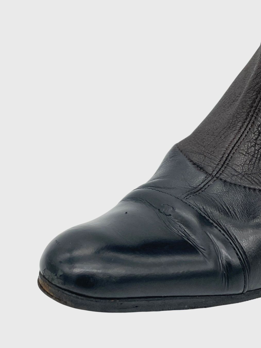 Chanel Scarpe da donna: Chanel Sock Boots Stiefel EU 37.5 Braun – Usato da Zürich venduto da shoe_shop 5