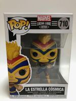 Funko POP! Luchadores Captain Marvel La Estrella Cósmica