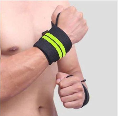 NEUE Handgelenk Bandage / Fitness - schwarz-grün - 202837