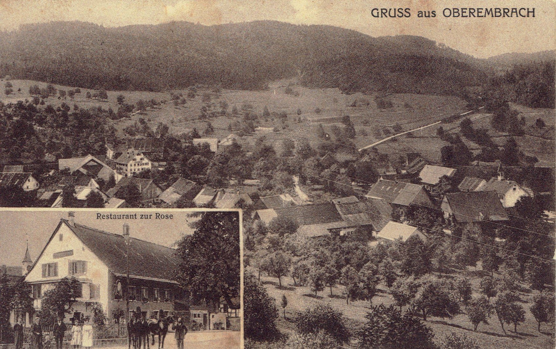 Cartes postales: Oberembrach, Gruss aus, um 1925 – D'occasion à Otelfingen par Schmitte9