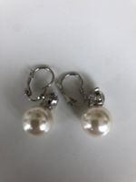 ORECCHINI CON PERLE E STRASS