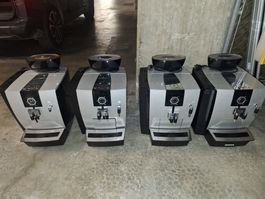 LOT 4x Machines à café JURA XJ6/XJ6/XJ5/XJ5